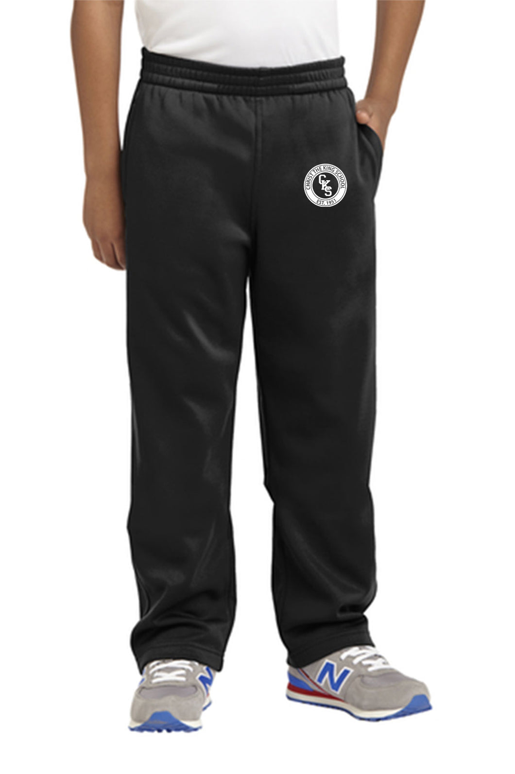 Yst237 Sport Tek Youth Sport Wick Pant-XS ONLY 2 COLORS