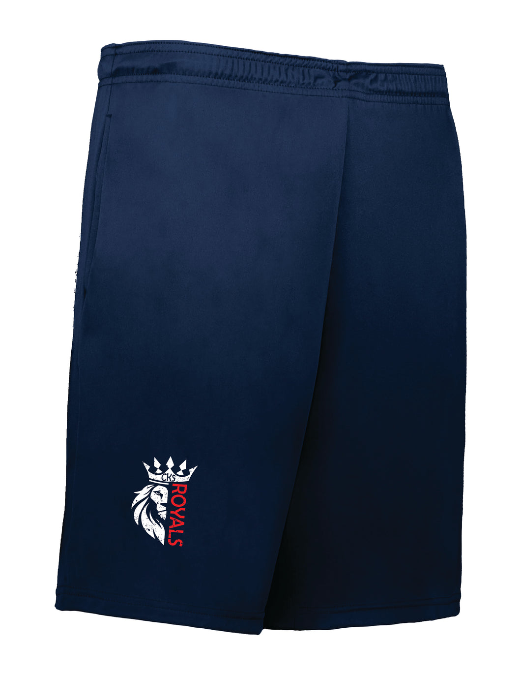 CKS Royals - Youth Russell Dry Fit Shorts - Navy