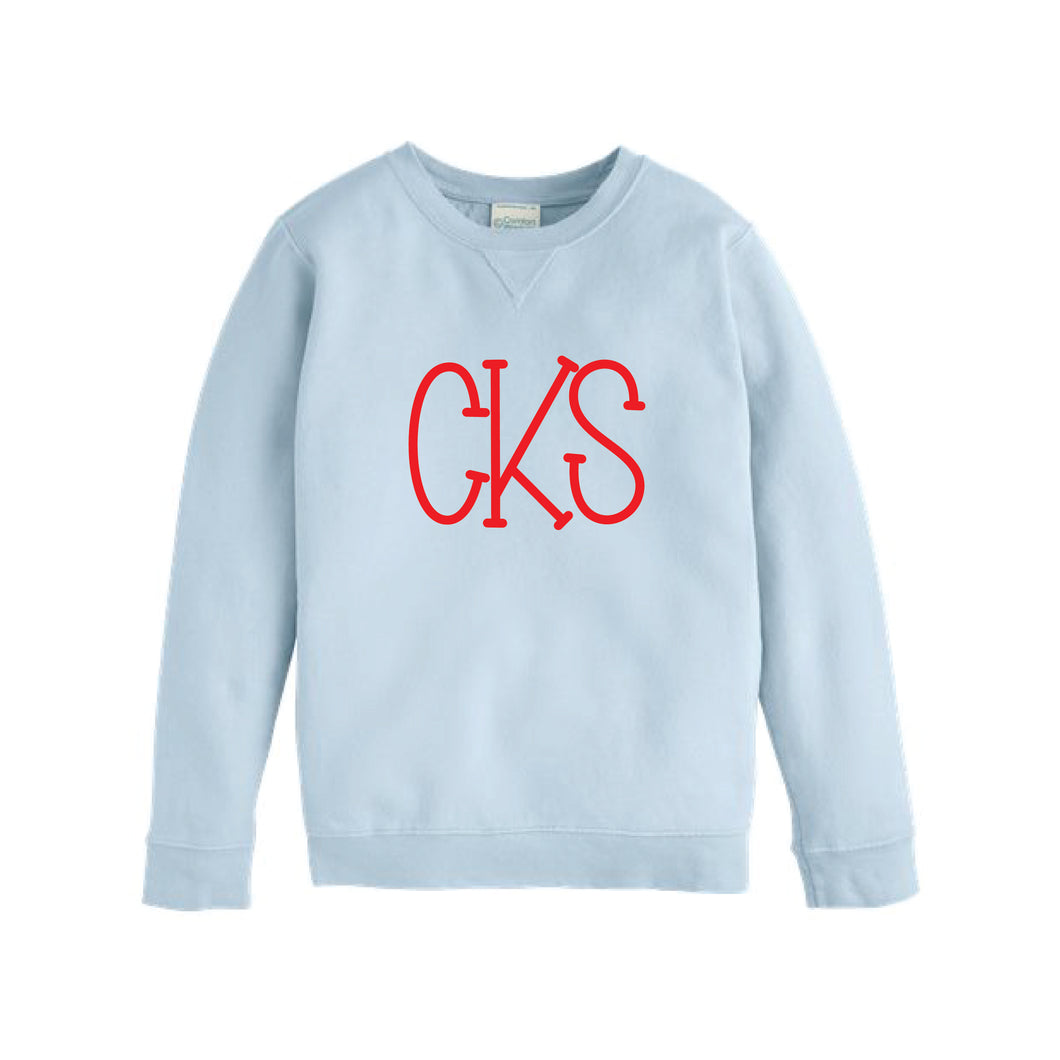CKS Crewneck Sweatshirt - Chambray