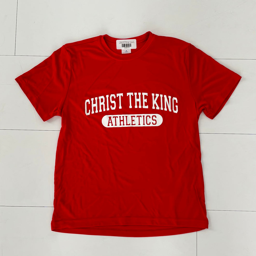 Christ The King Athletics Dry Fit T-Shirt - Red